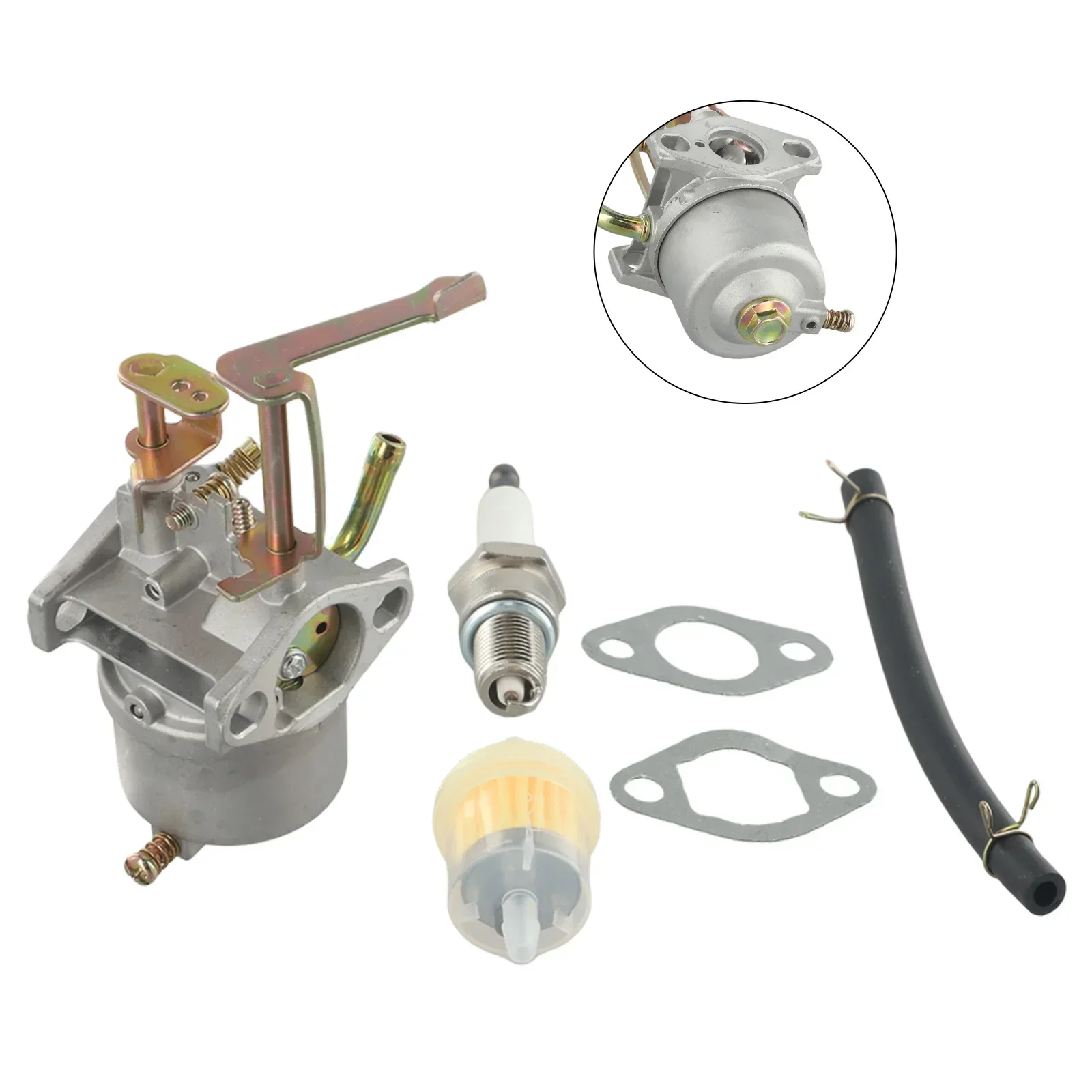 Carburetor Assembly With Fuel Hose For Honda-Mitsubishi 152F 154F ET950 1.2KW 1.4KW 1.5KW 1.8KW 15mm Generator Water Pump Engine