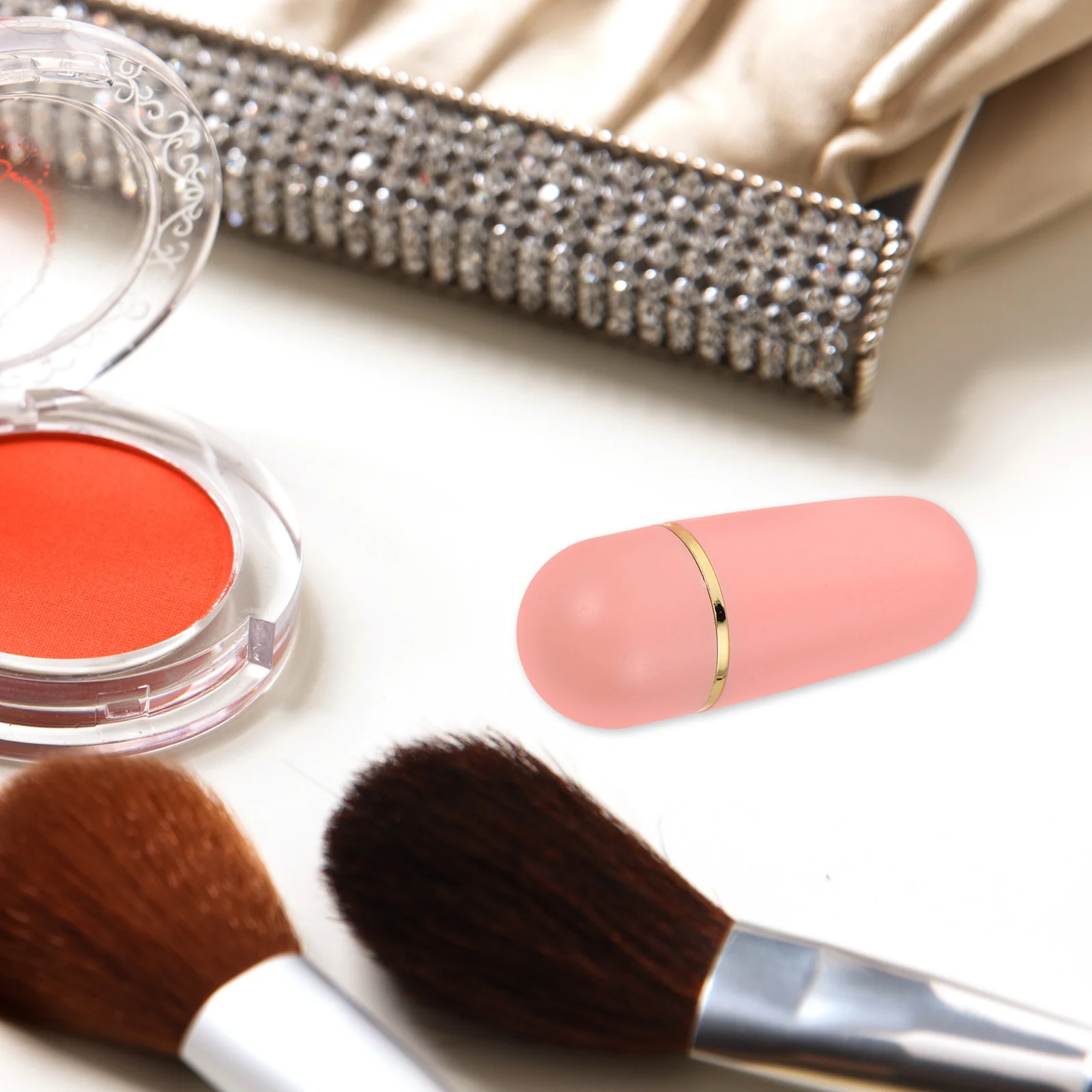 

2pcs Oil-Absorbing Ball Volcanic Stone Face Roller For Oily Skin Long-Lasting Oil Control Portable Facial Care Tool Blotting