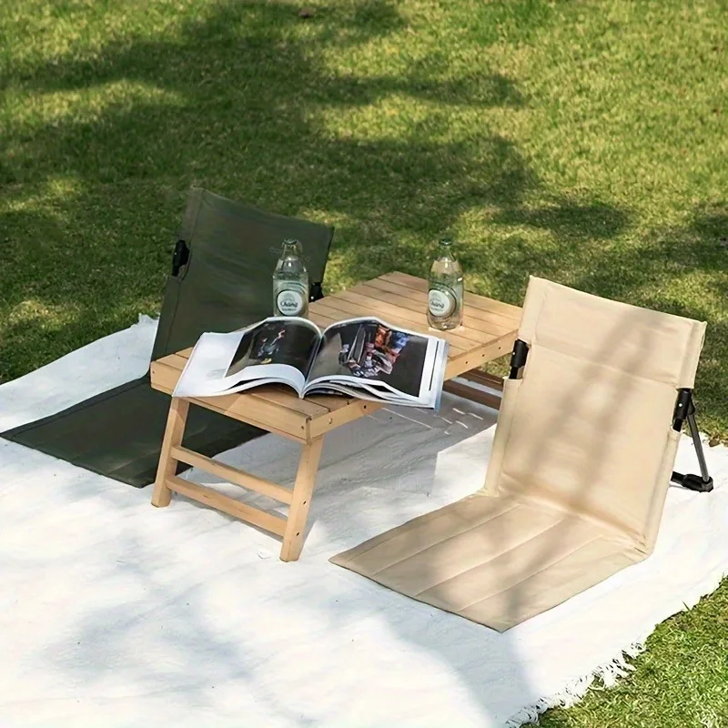 

Outdoor Camping Lightweight Comfortable Folding Chair Park Leisure Beach Chair Portable Single Lazy Chair Back Chair