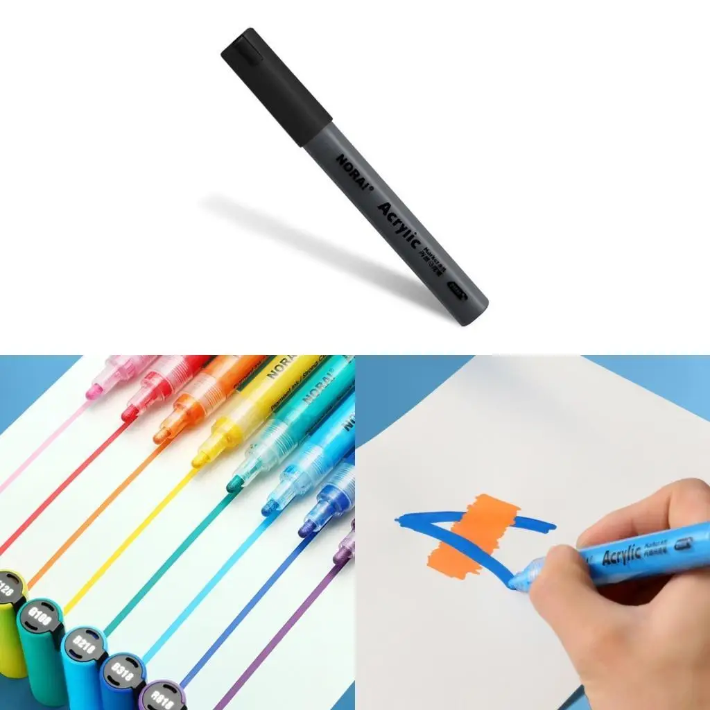 

M5TB Acrylic Paint Pens Set Paint Marker for Rock Painting, Ceramic, Glass, Marker Pens for kids Rock Painting,