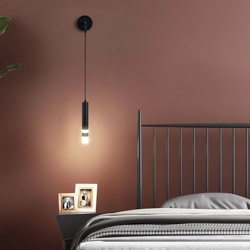 Lámpara de pared LED de estilo Retro nórdico, iluminación interior lujosa para dormitorio, mesita de noche, sala de estar, decoraciones para el hogar