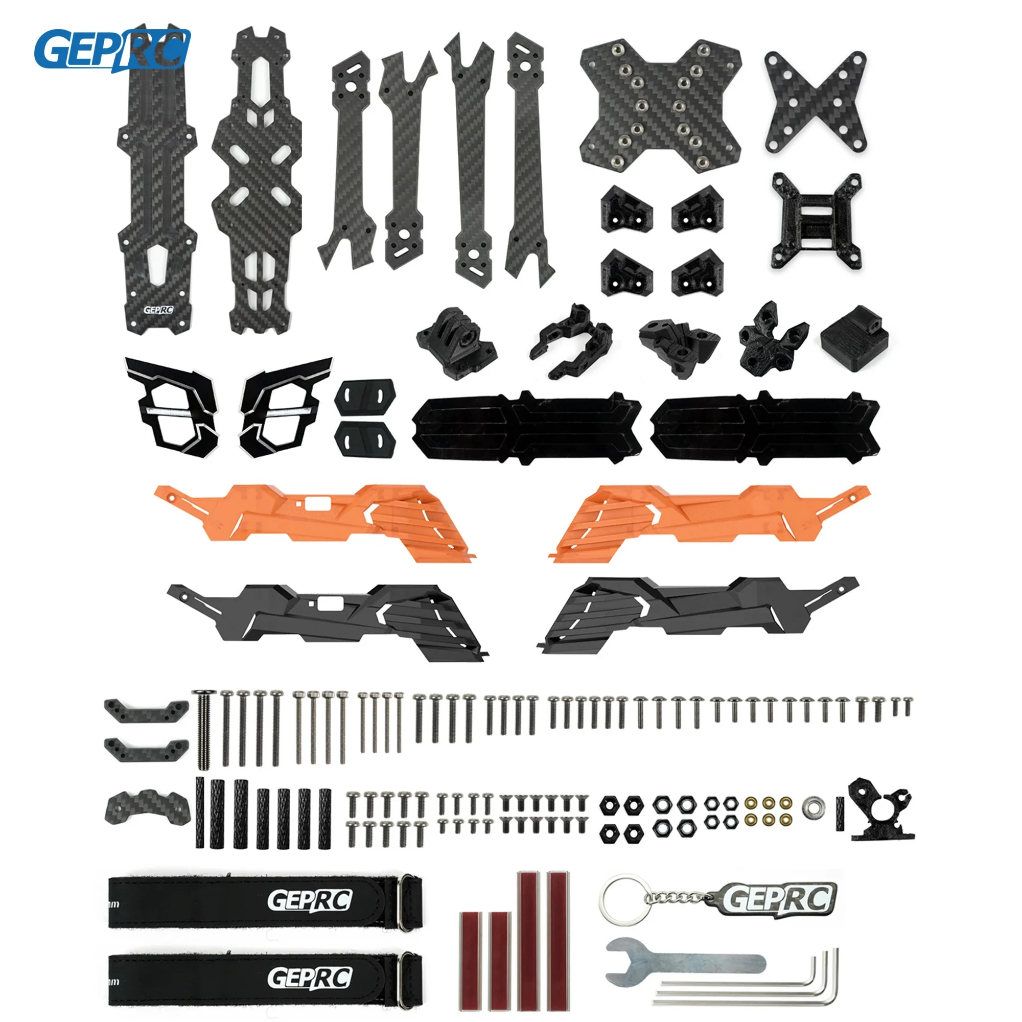 GEPRC 5インチ 6インチ ドローン GEP-Vapor-D O4 Pro フレーム カーボンファイバー RC FPV クアッドコプター ヘリコプター アクセサリー DJI O4 Air Unit Pro用