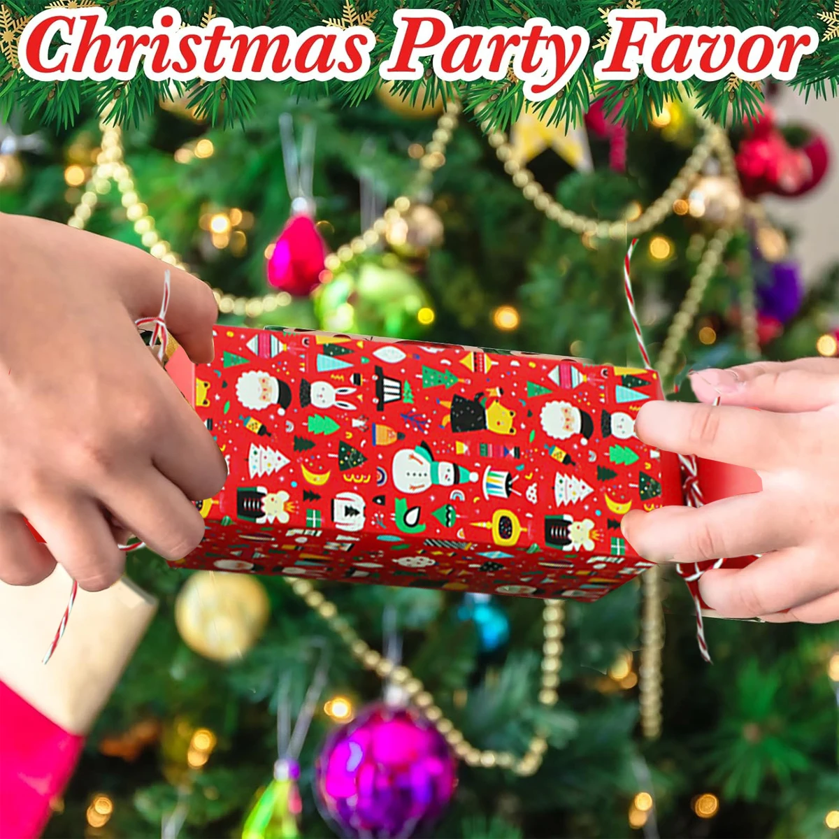 Diy Kit Wrapping Party Cracker Wrapping Case Recyclable Christmas Box For Celebration Gift Exchange Adults - view 3