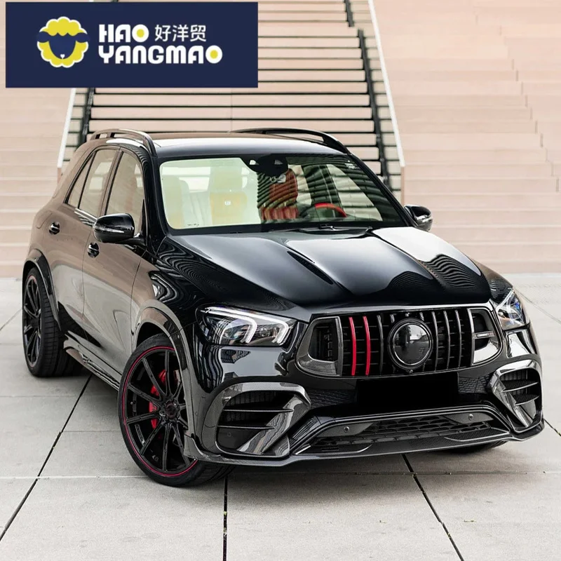 Suitable for Car Accessories Carbon Fiber Body Kit B Style Mercedes Benz GLE CLASS GLE350 Gle450 GLE63 Bodykit