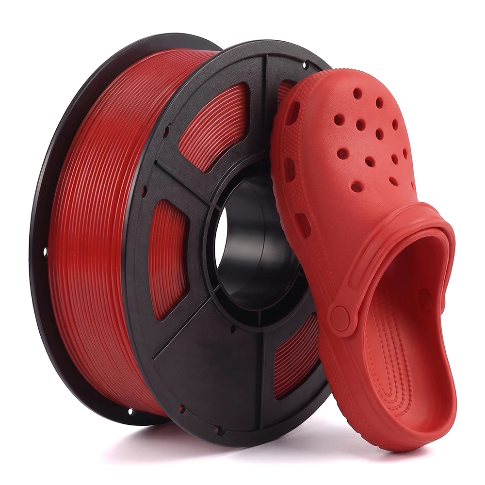 200g TPU Red 3D Printer Filament TPU Yellow, Purple 1.75mm 3D Printing Materials TPU Grass Green Filament 200gx4