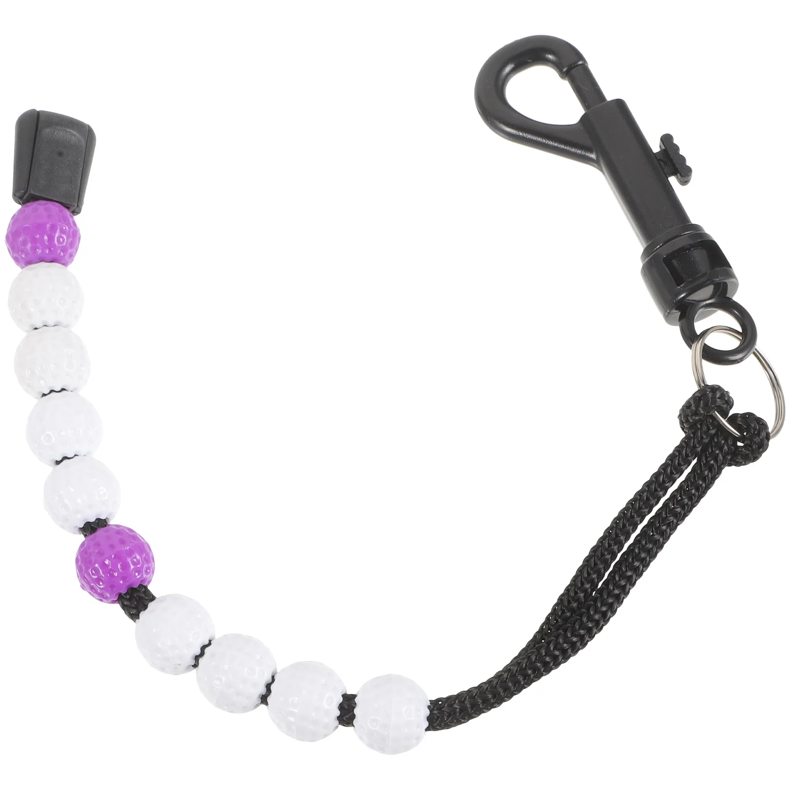 

Golfs Scoring Bead Chain ABS Nylon Golf Score Counter Wristband Portable Golf Stroke Counter Outdoor Scoring Device