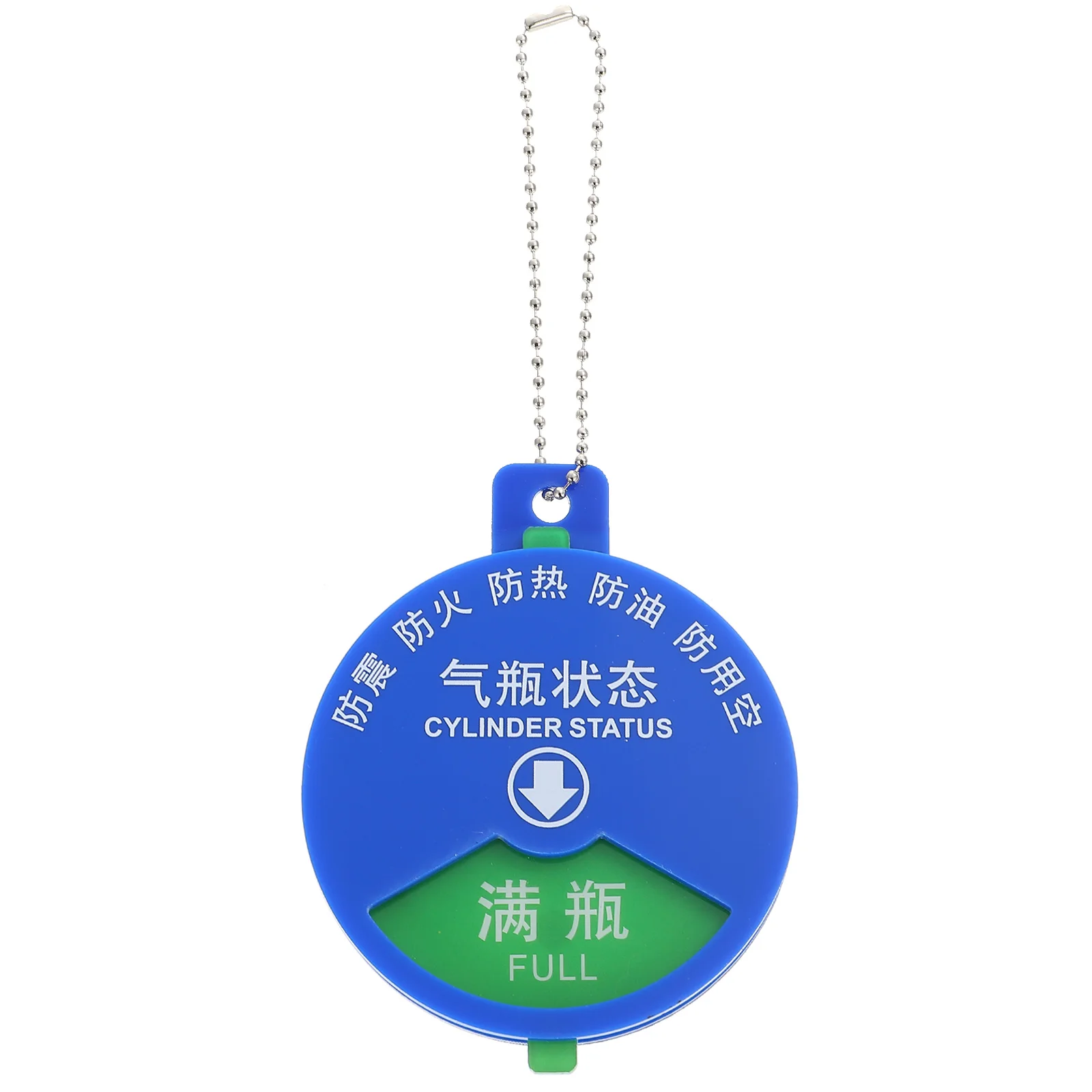 

Four Defense Signs 8x8cm Oxygen Cylinder Status Tag Hospital Acrylic Board Traffic Safety Sign Cylinder Status Plate