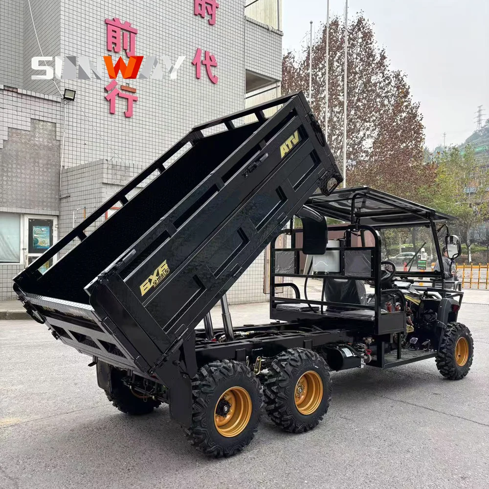 

Hot Sale Off-Road Utility Vehicle ATV UTV High Performance 4x4 6X6 Side-by-Side for Farming Hunting and Outdoor Work Heavy Duty