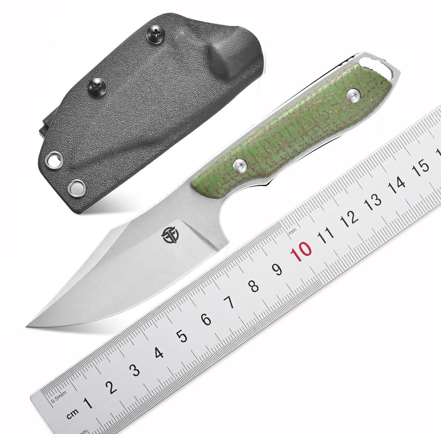 

FF111 14C28N Стальной нож с фиксированным лезвием, ручка из микарты, нож для инструментов EDC с ножнами для кемпинга, охоты, работы