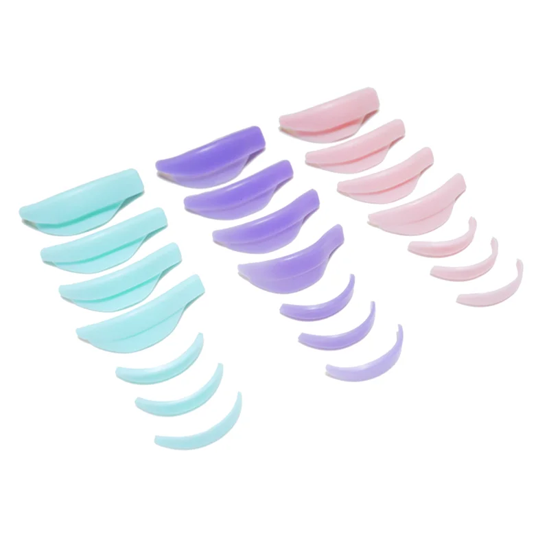 A47F-Silicone Pad Eye Lash Perm Pads 3D Lashes Curler Applicator Tools High Quality Blue