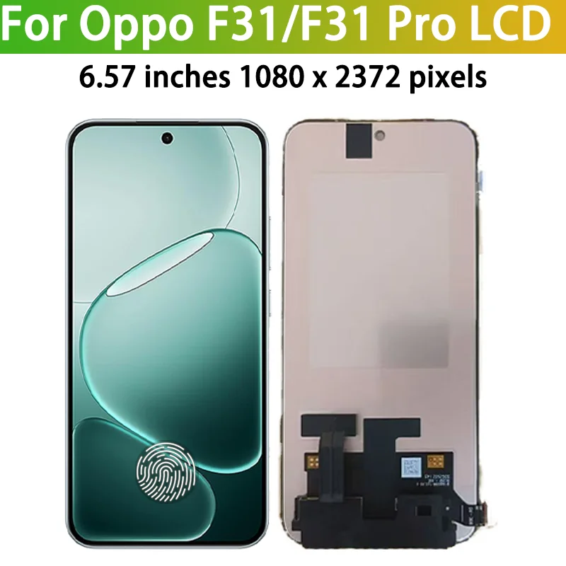 F31 Pro CPH2763 Display With Fingerprint For Oppo F31 CPH2781 LCD Display Touch Screen Digitizer Assembly Replacement