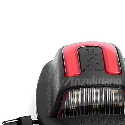 For Nissan Xterra Roniz WD22 1999-2004 For Frontier Navara NP300 Pick-up D22 1998-2004 White Red LED License Number Plate Light