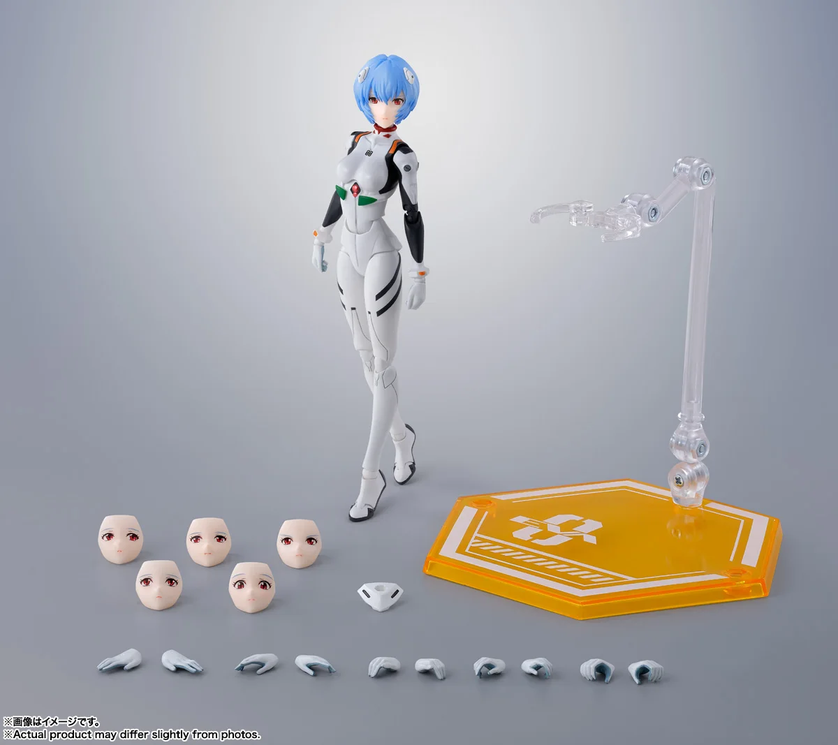 [متوفر] شخصيات الأكشن الأصلية من بانداي Sh Figuarts SHF EVA Ayanami Rei ألعاب مجسمة أنيمي هدايا من مادة PVC