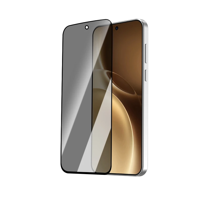 LeReach CF For Vivo X300 Ultra X300 Pro X300S FE 2pcs Privacy Tempered Glass HD Clear View Dust-Free VistaGuard Screen Protector