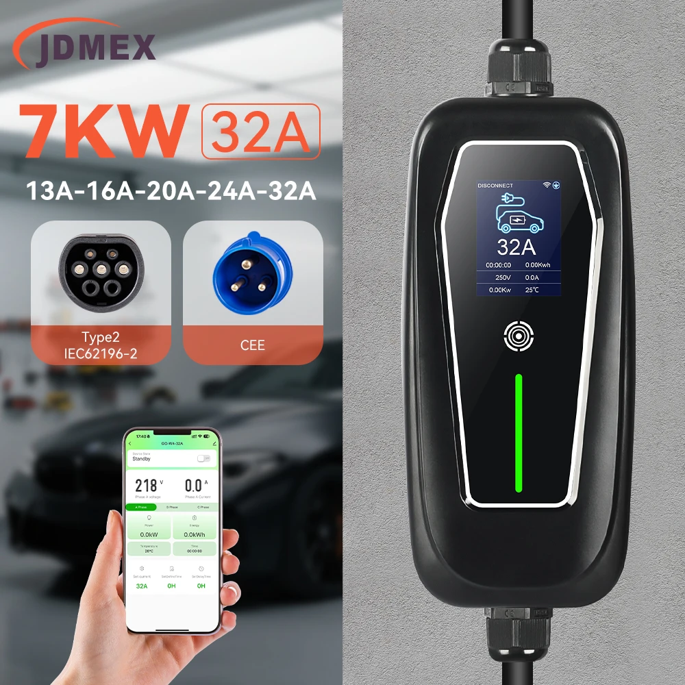 Jdmex 7KW Type2 Ev …