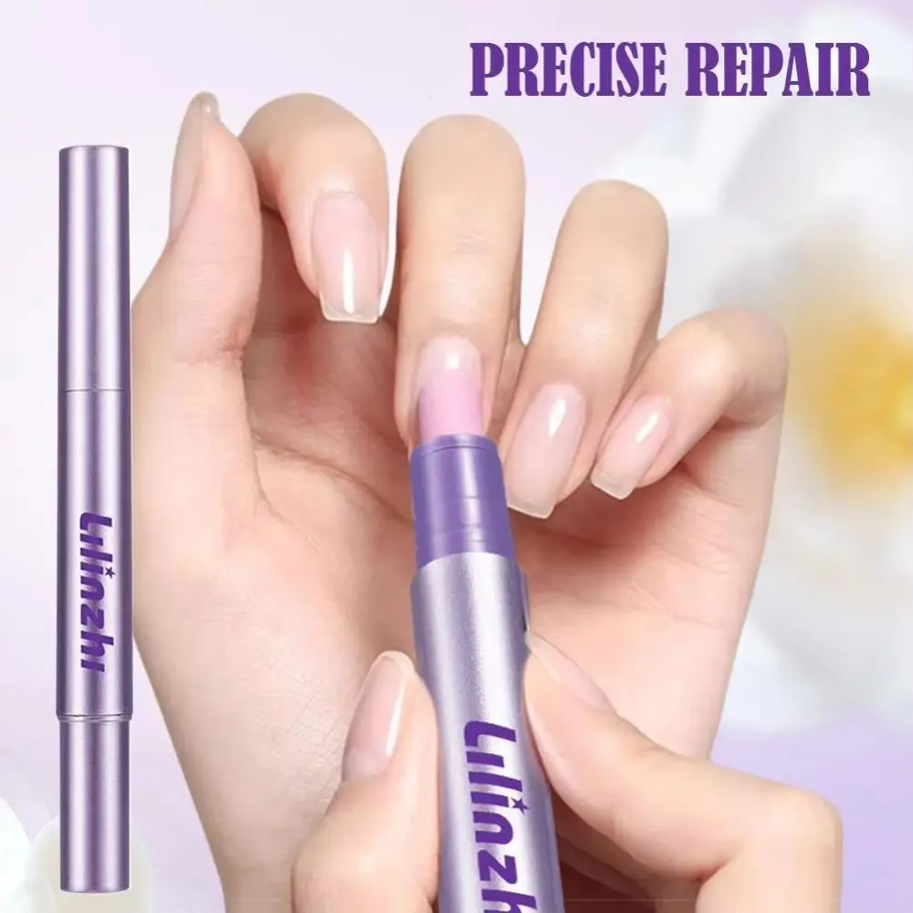 Nutritional Oil 3-in-1 Cuticle Oil Pen Nourishing Formula Multi-Function Tool Nail Cuticle Pusher Pen Design Manicure Care Tools