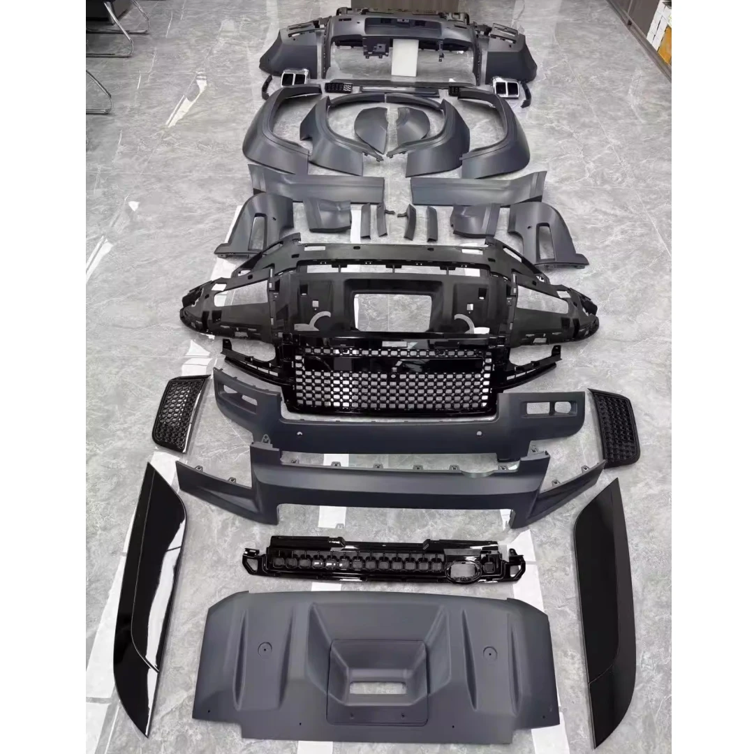 

Wide body kit For Land Rover Defender 110 L663 20-26 Modified To OCTA style Front Rear Bumper Grill Side Skirt Eyebrow