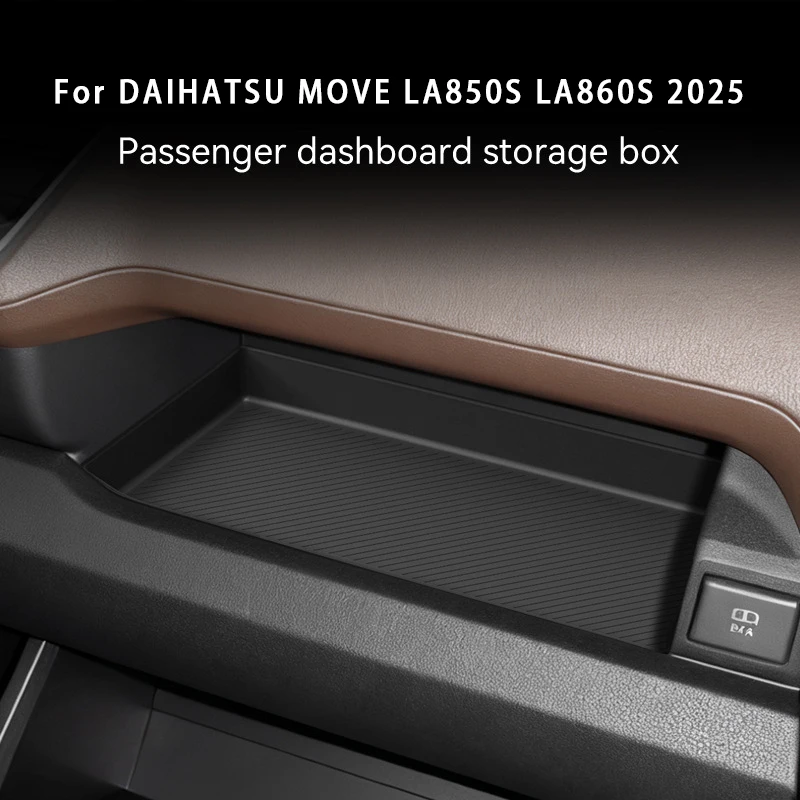 

For DAIHATSU MOVE LA850S LA860S 2025 Car Passenger Dashboard Storage Box Car Organizer Tray Interior Accessories