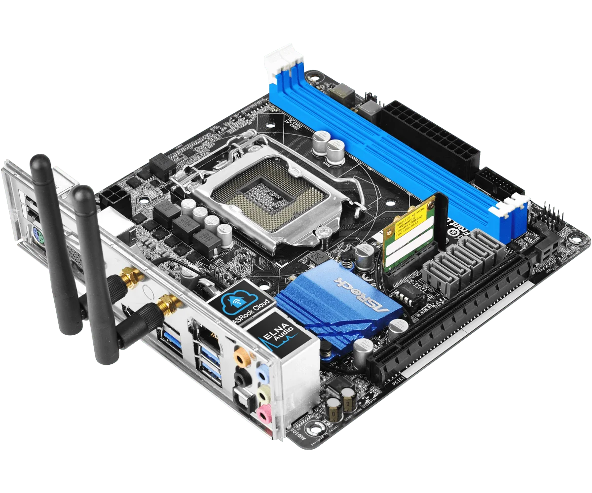 ASROCK H97M-ITX/AC Motherboard  H97 Mini-ITX Motherboard LGA 1150 support 4790 4690 4570 4170 4130 E3-1240 G3220 cpu DDR3 16GB