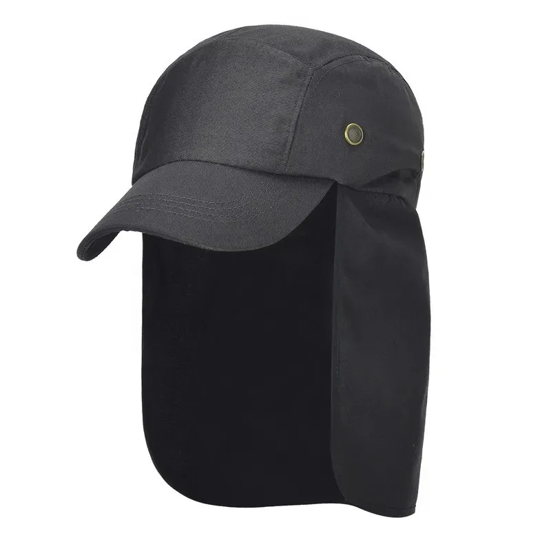 Outdoor Hiking, Travelling Fishing Hat,Sun Cap with Sun Protection and Neck Flap,for Man and Women  UV Resistant Hat New