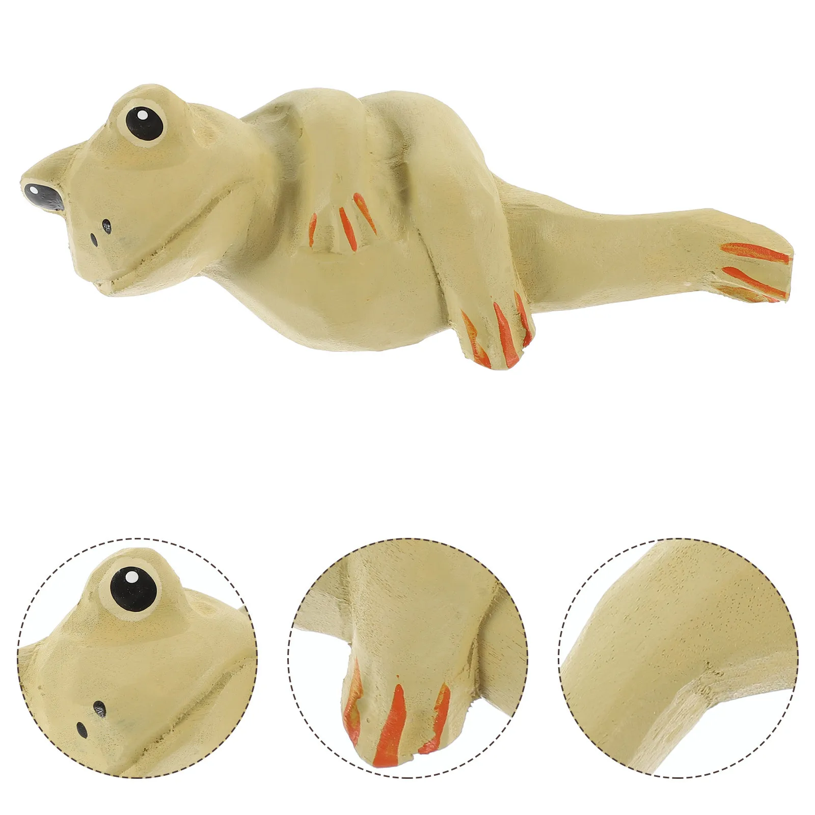 رائعتين خشبية منحوتة الحرفية الديكور سطح المكتب زخرفة المنزل غرفة المعيشة مكتب الخشب نحت الحيوان النحت تمثال خشب صغير #5