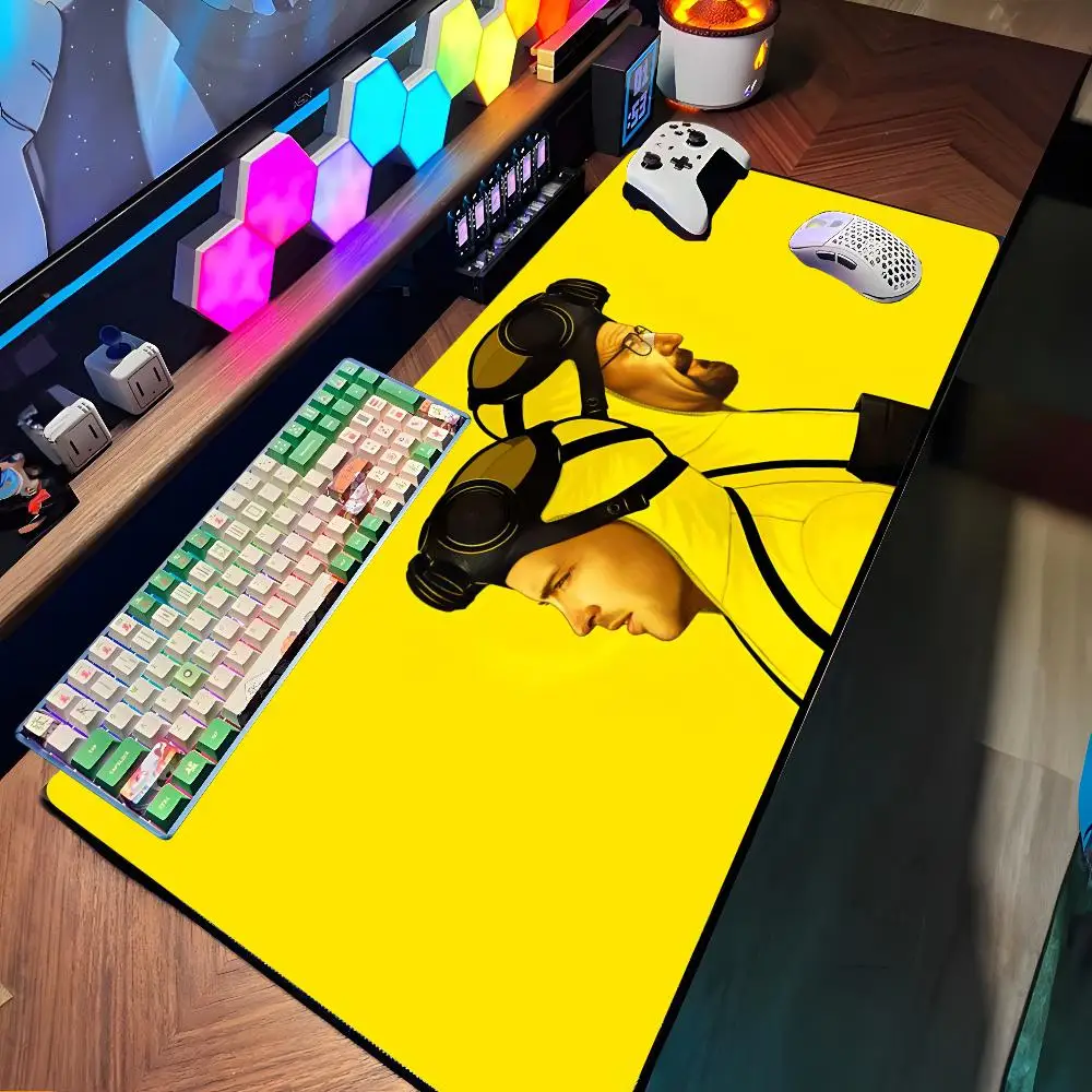 

Коврик для мыши Breaking Bad, большой резиновый коврик для стола, игровой коврик для ПК, коврик для ноутбука, XXL, нескользящий коврик для компьютерной клавиатуры и мыши