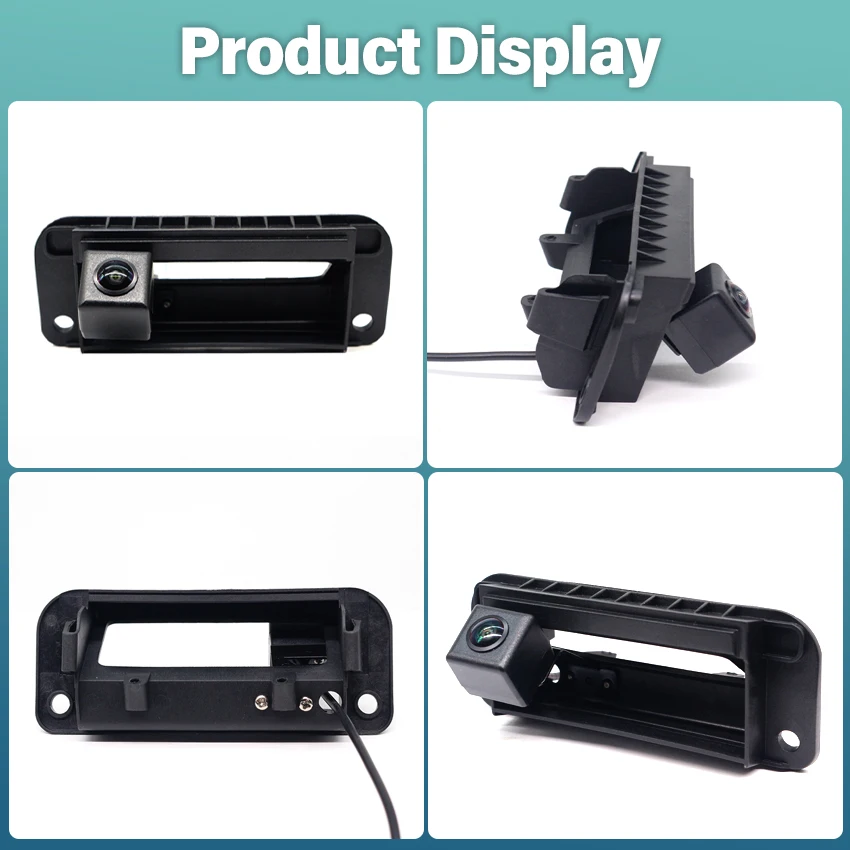 HD 1080P Vehicle Reverse Backup Trunk Handle Camera For Mercedes Benz C Class C180 C200 C260 MB W204 W205 S204 W212 2011~2013