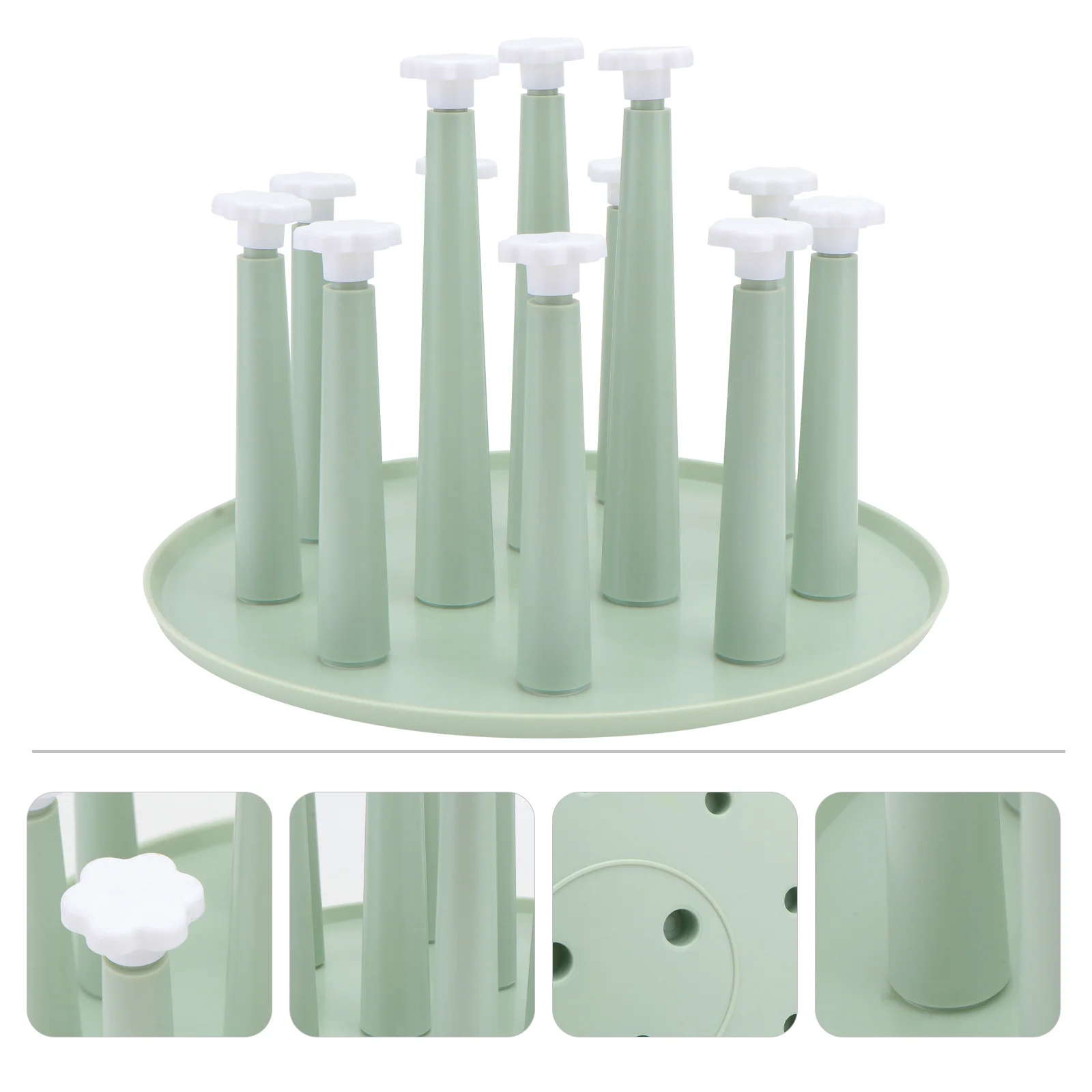 

1pc Red Wine Glass Holder Plastic Draining Tray Quick Dry For Kitchen Bar Living Room Tea Cup Holder Cup Organizer Drain Storage