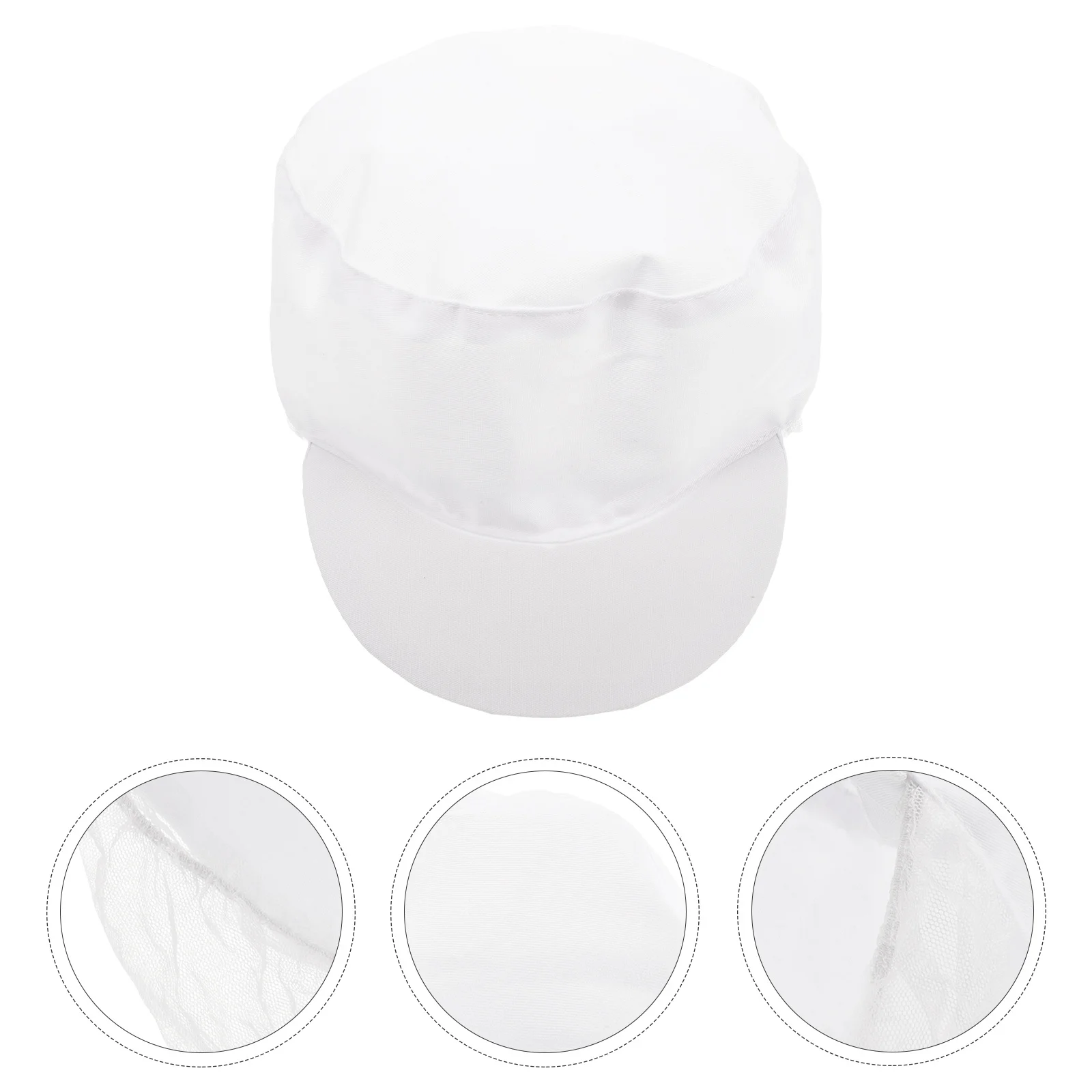 Chef Hat Food Service Cap Lightweight Kitchen Cooking Hat For Restaurant Bakery Bbq Work Caps Washable Comfortable