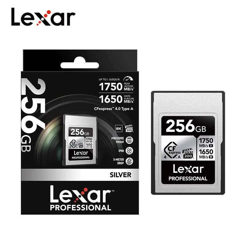 Lexar CFexpress Type A Memory Card VPG 200 8K 256GB 512GB Original