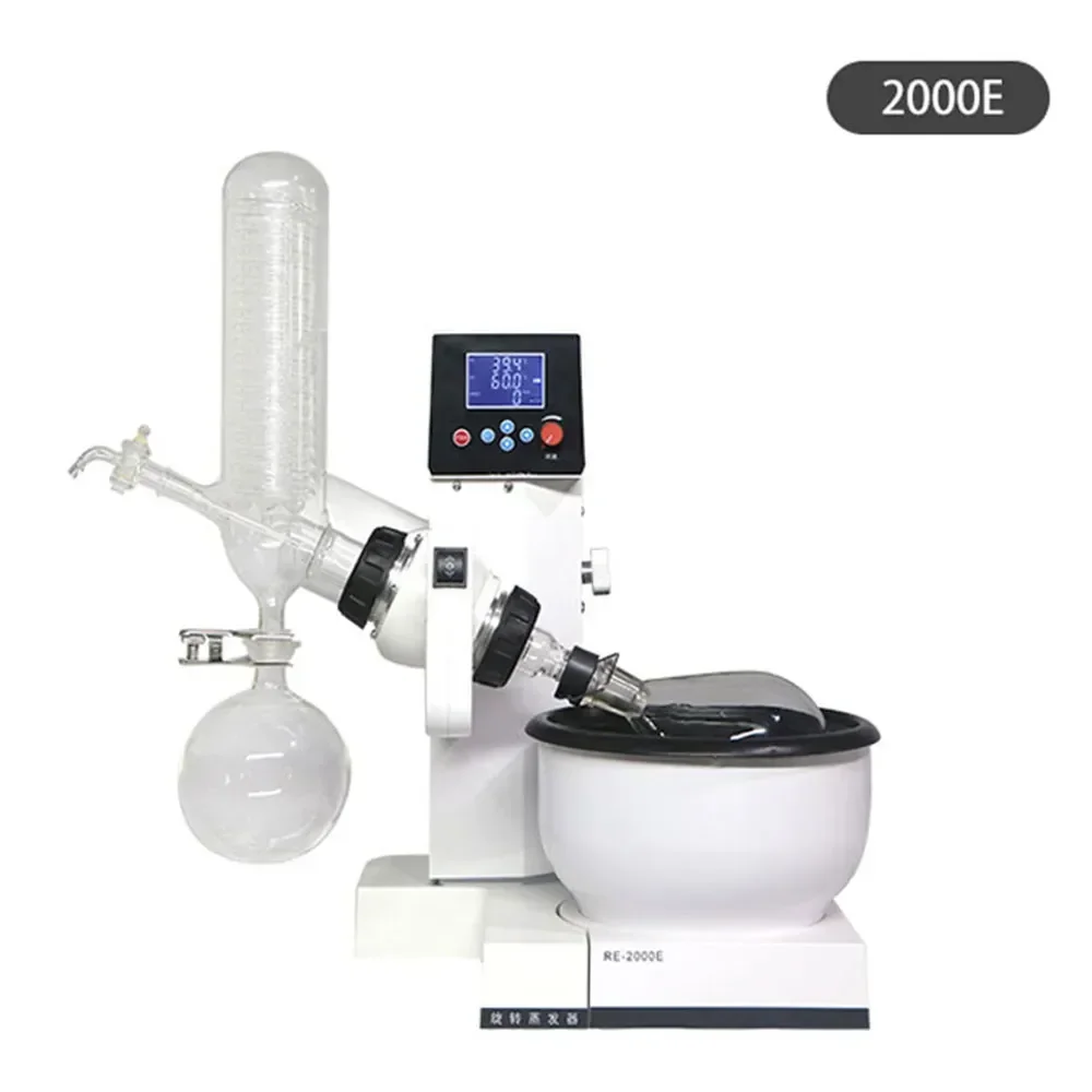 1.5kw 1L Rotary Evaporator RE-201 Rotary Evaporator Vacuum Distillation Purification Crystallization