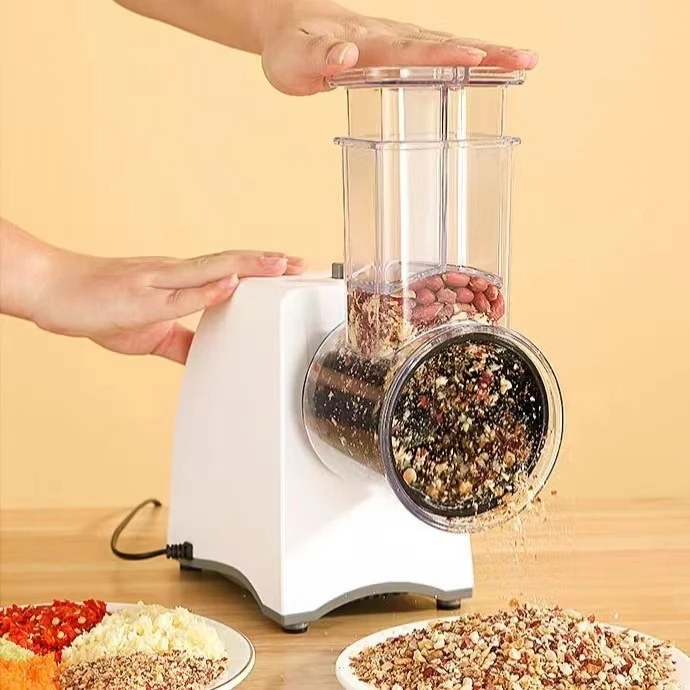 

Household vegetable cutting five-in-one artifact automatic multi-function electric vegetable cutting machine