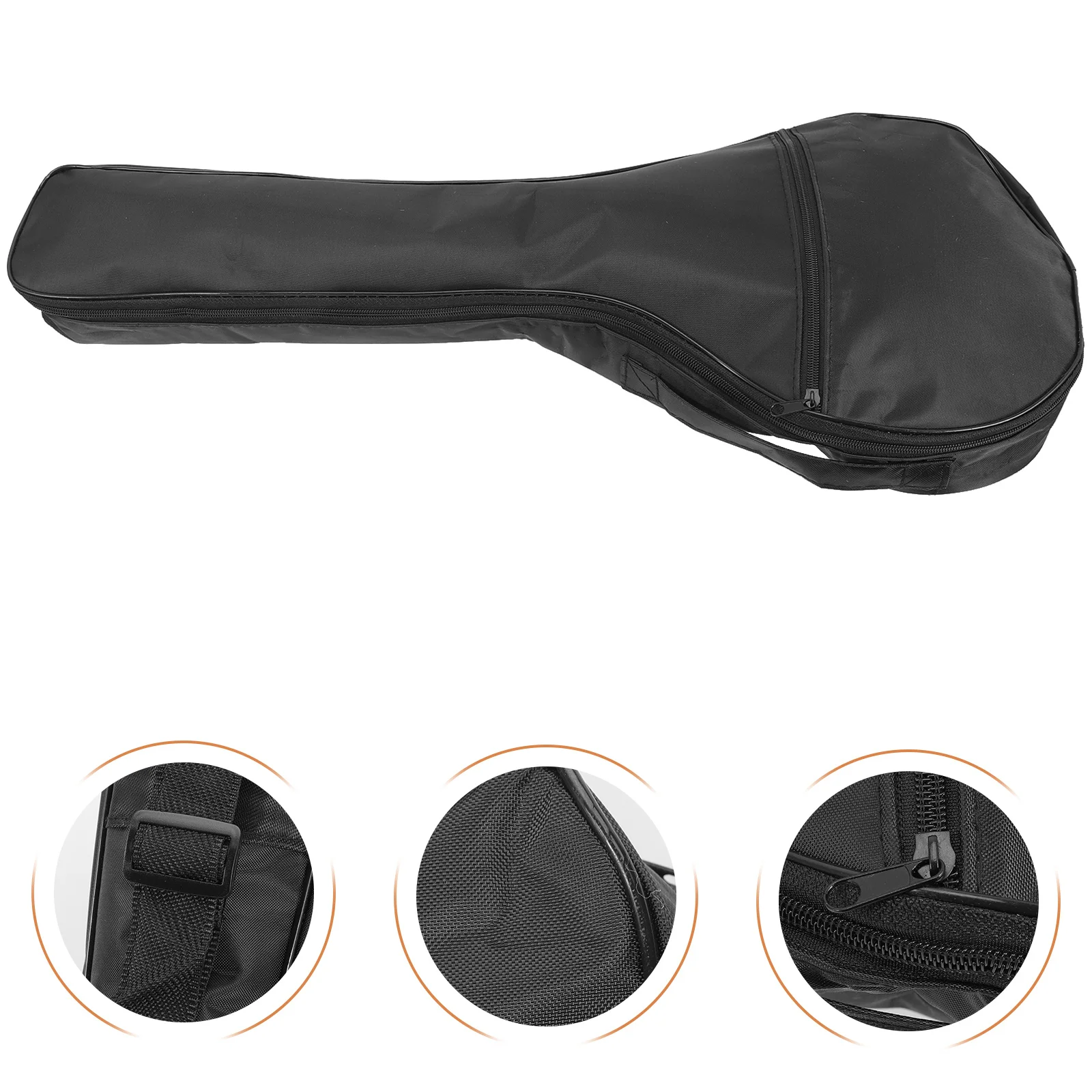 

Stylish Mandolin Bag Portable Carry Case Lightweight Durable Storage Pouch Comfortable Strap Elegant Unisex Design Premium
