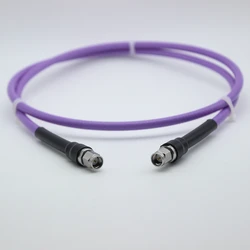 Radio Frequency Test Line SMA Male Semi-flexible Wire SMA Male RG141 Cable Assembly 18GHZ Stainless Steel