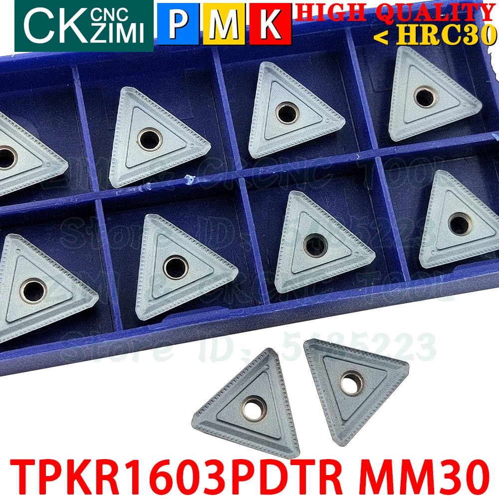TPKR 1603 PDTR MM30 TPKR1603PDTR MM30 كربيد إدراج طحن إدراج أدوات تحول أدوات مخرطة معدنية باستخدام الحاسب الآلي أداة رأس طاحن TPKN TPKR 1603 TPKR1603 PDTR