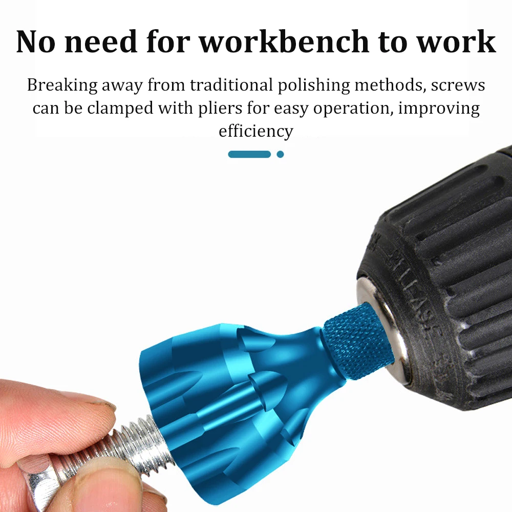 Deburring External Chamfer Tool Stainless Steel Metal Drilling Tool Remove Burr Clean Bolt Tools Hex Tool Accessories