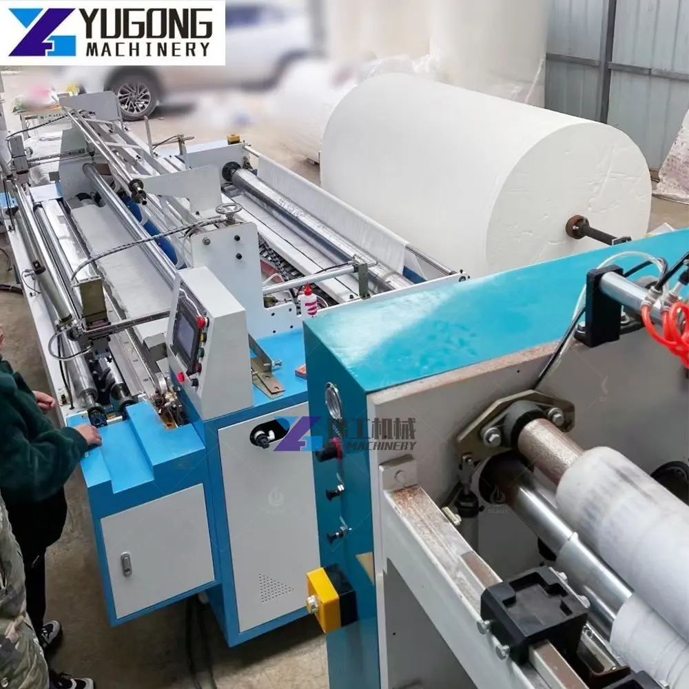 High Quality Tissue Paper Production Line Tissue Paper Making Machine Kitchen Toilet Paper Towel Rewinder Machine