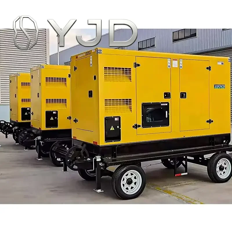 Hot Sale High Quality Engine Portable Power Generator Mobile Trailer 30kva Professional Generator 30kva Silent