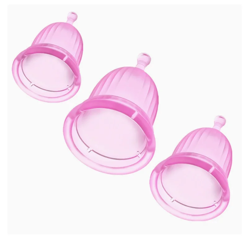 Tulip‑Shape Silicone Menstrual Cup 3 Sizes S/M/L Reusable Portable Feminine Hygiene Period Care Cup for Women Discreet Private P