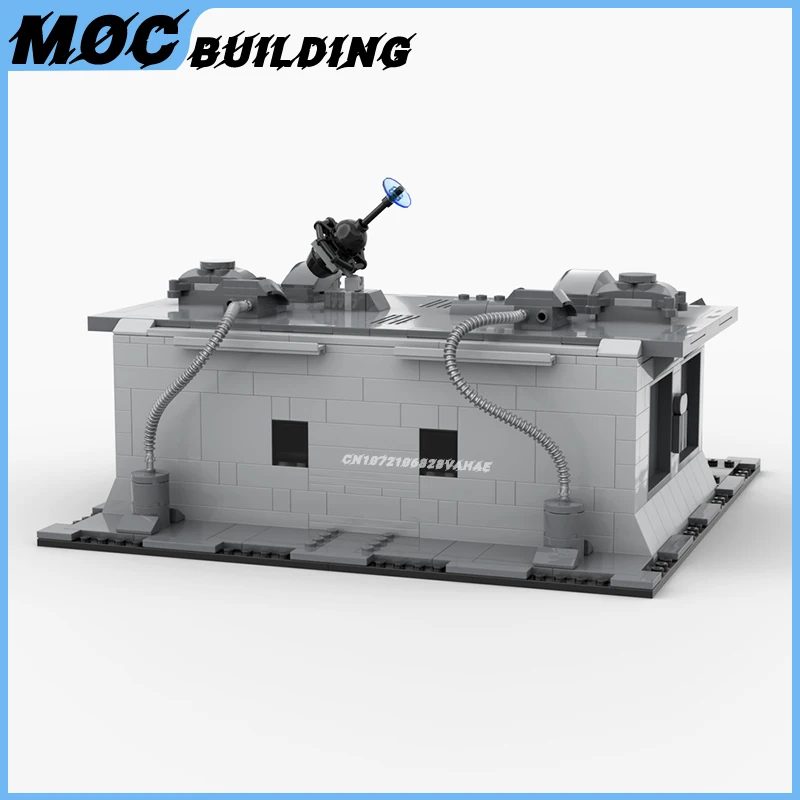 Bloques de construcción MOC, escena de la serie de películas espaciales, modelo de laboratorio Imperial, bloques de montaje DIY, experimentos creativos, juguetes para habitación, regalos de navidad