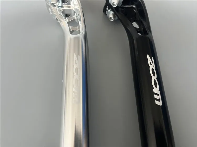 ZOOM Hinten Schwimmende Gebrochene Luft Sitzrohr Retro Hohl Aluminium Legierung Sitzstange Schwarz Sitzrohr 27,2mm * 300mm Fixie Fahrrad Sattelstütze – Detail 3