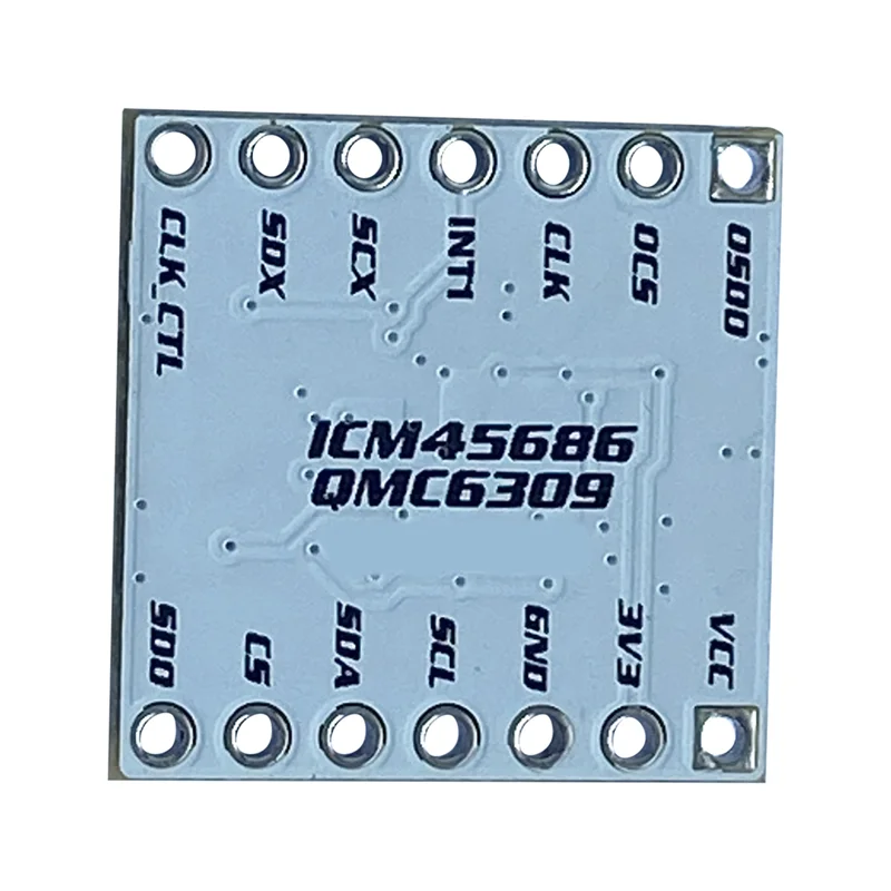 Модуль ABAC-ICM-45686 + QMC6309 для трекеров Slimevr работает с большинством дизайнов Slimevr, которые использовать BMI/LSM Imus