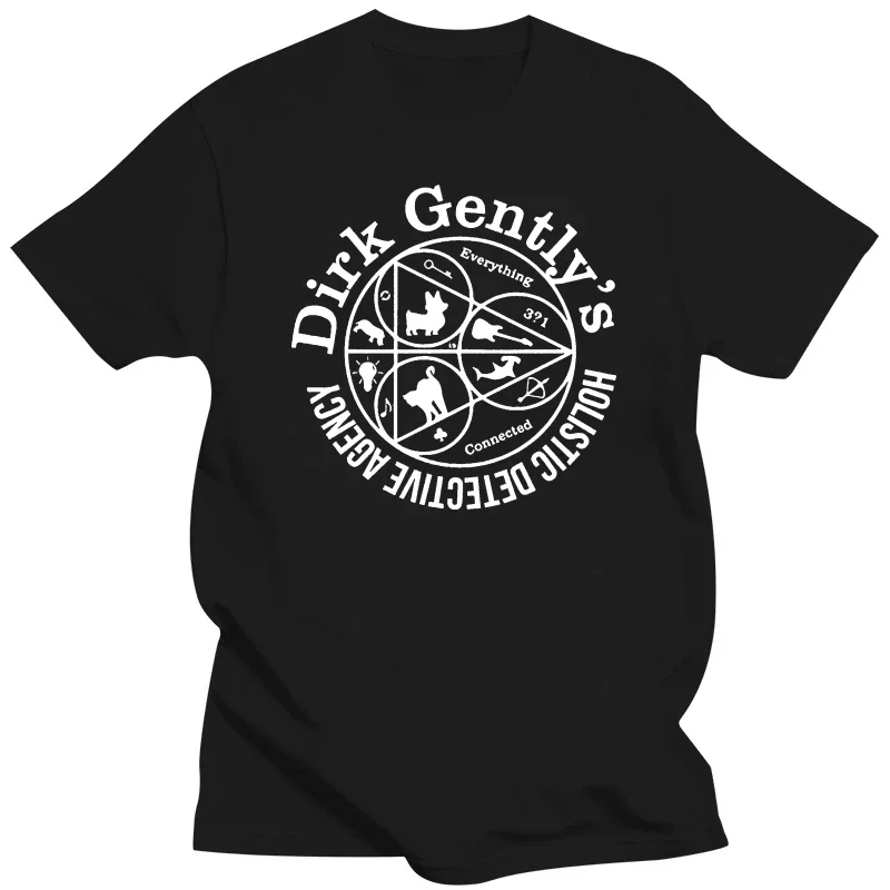 Dirk Gently Holistic Detective Agency Circles T-shirt Inspired design Cool Casual pride t shirt men Unisex New Fashion 2024 hot