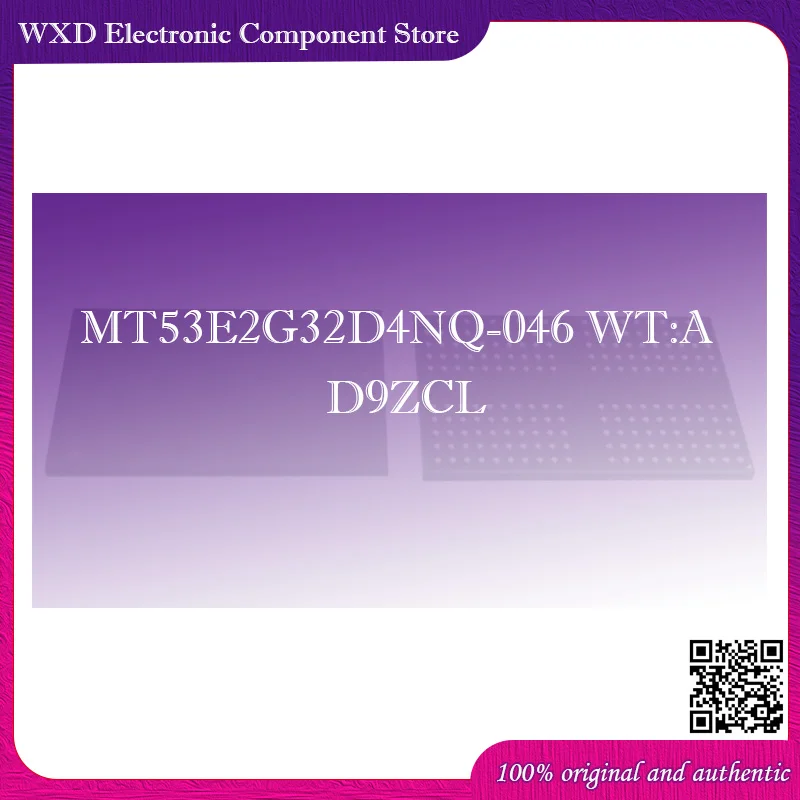 

D9ZCL MT53E2G32D4NQ-046 WT:A 8G LPDDR4X 4266Mbps Ordinary shell