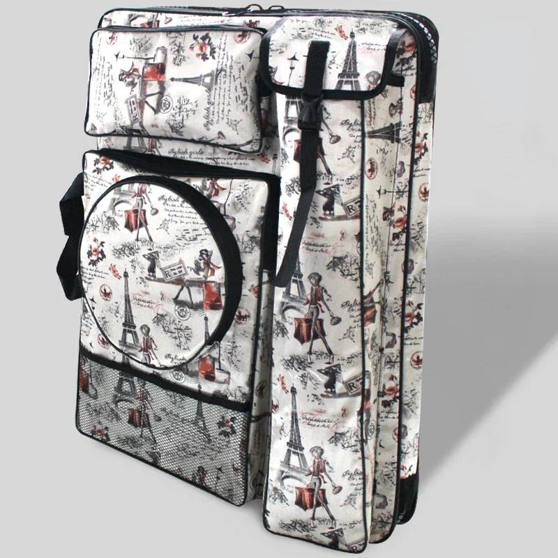 Grote Rits Verdikte Waterdichte Kunst Student Schilderij Board Bag Kleur Opslag Rugzak