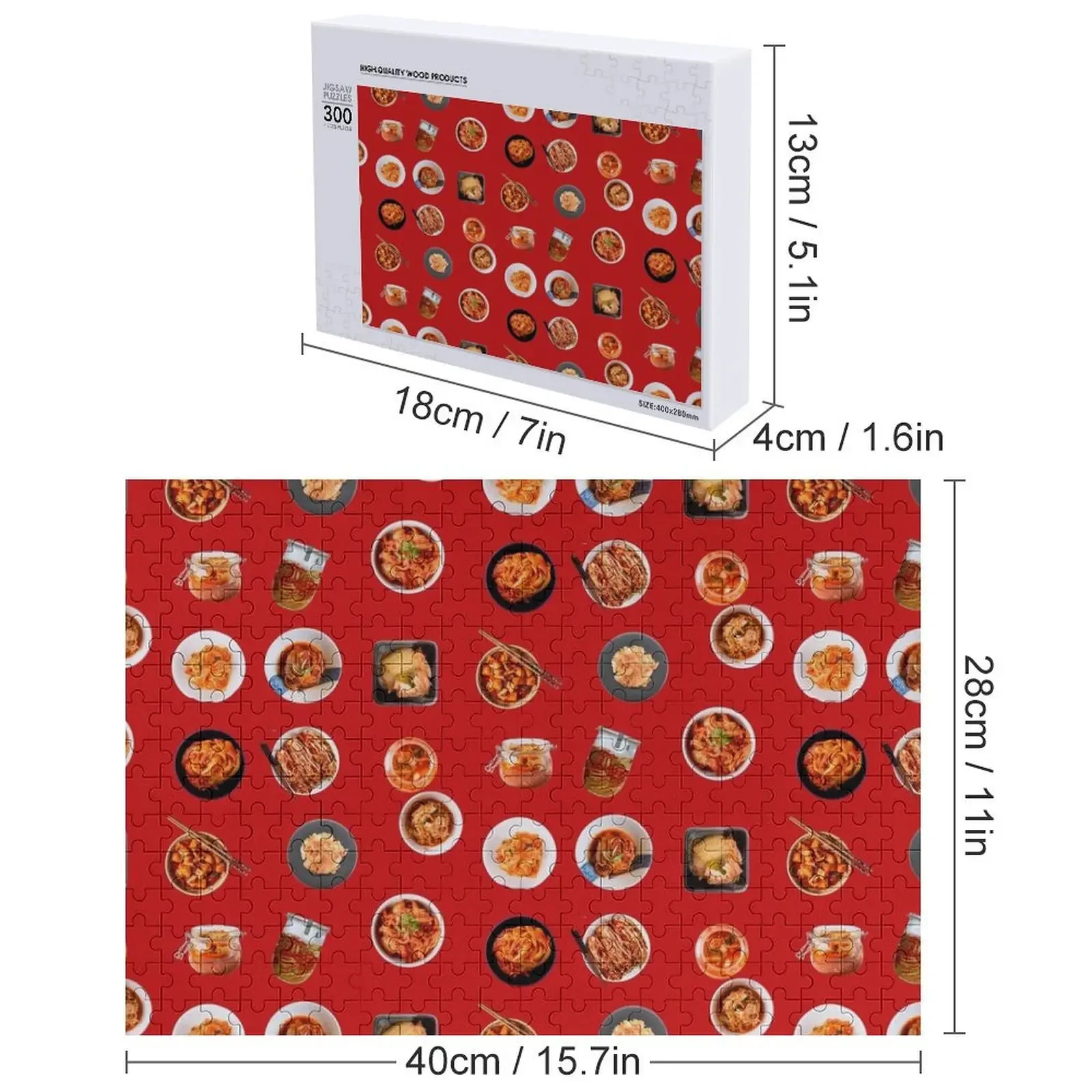 Kimchi Party Pack! Jigsaw Puzzle Woods For Adults Custom Gift Customized Toys For Kids Puzzle