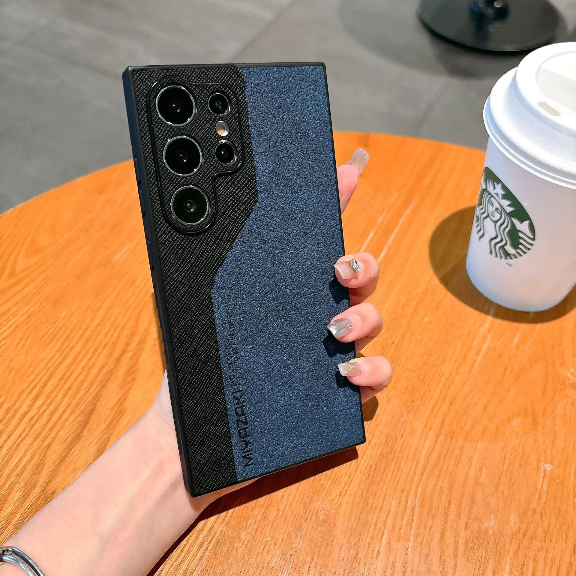 حافظة هاتف جلدية PU ممتازة 2 في 1 لهاتف سامسونج S25 S24 S23 S22 S21 Plus Ultra غطاء كمبيوتر صلب مضاد للسقوط #2