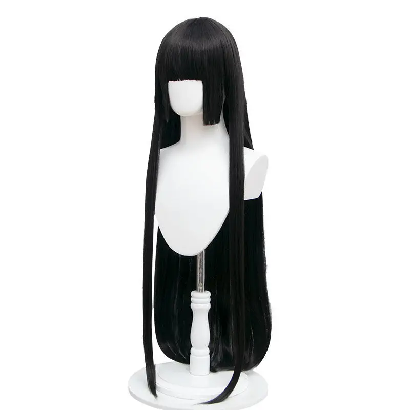 Universal100CM ثلاثة شفرات الأميرة قص الشعر الطويل المستقيم Yamai Ai القمار العميق ثعبان DreamcosWig