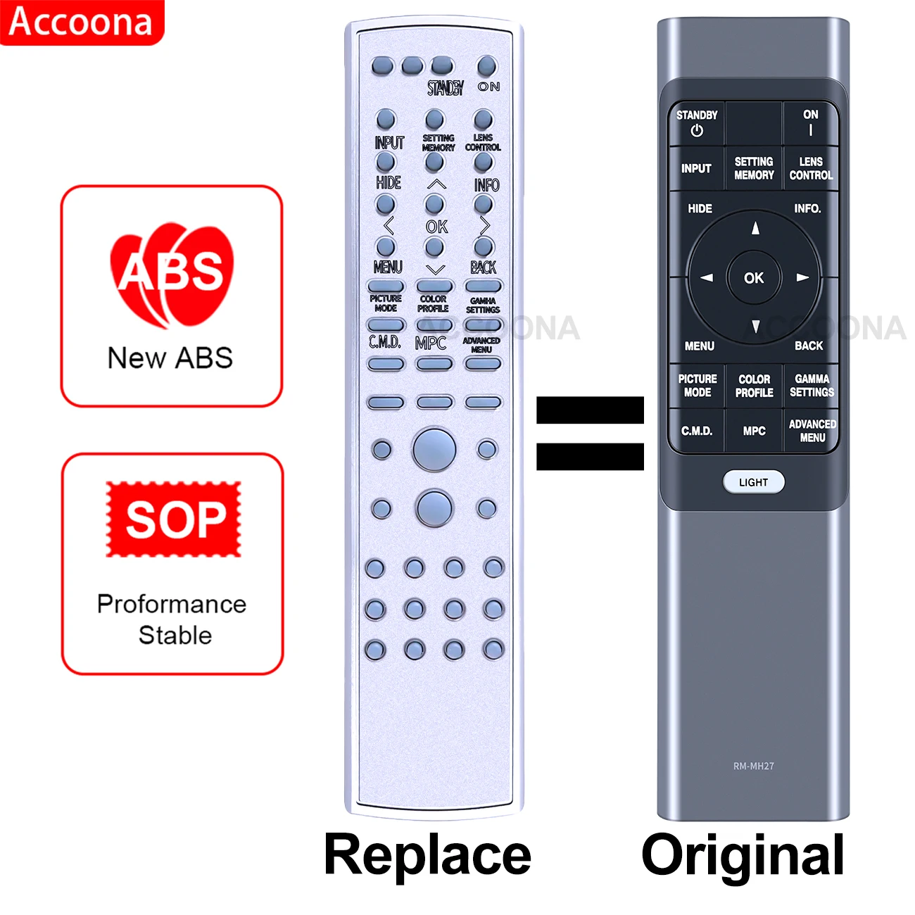 OPEN BOX Original Remote Control RM-MH27 For JVC DLA-NX5 DLA-NX7 NX9 DLA-RS2000 DLA-RS1000 DLA-RS3000 Projector RM-MH28 VICTOR