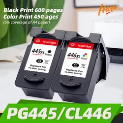 Hicor Remanufactured Ink Cartridge for Canon PG-445 CL-446 PG445XL CL446XL for iP2840 MG2440 MG2540 MG2940 MX494 TS204 TS304